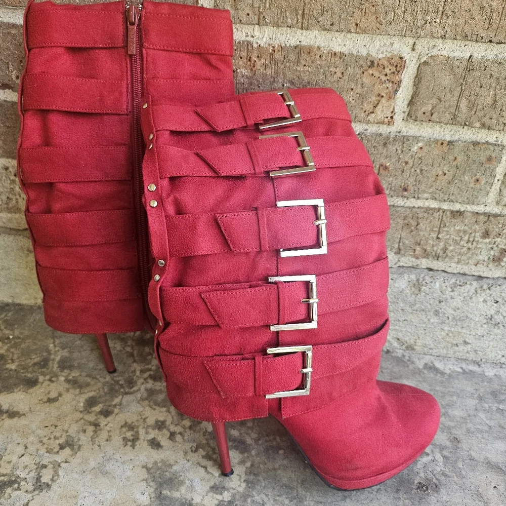 Michael Antonio red heels - Picture 2 of 4